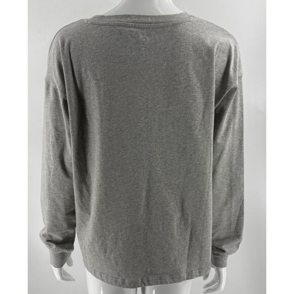 Wear by Erin Andrews Womens Top Sz Large Gray Michigan State Spartans Tee Shirt - Picture 4 of 6